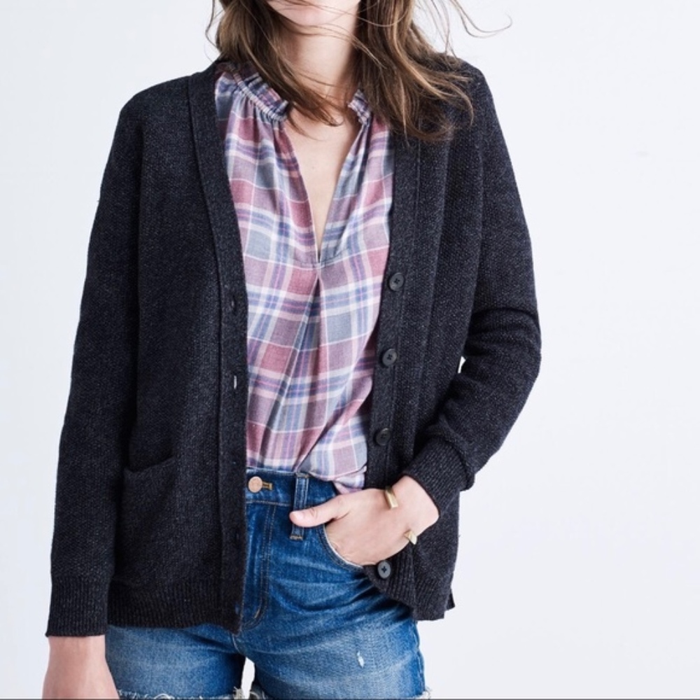 Madewell Seedstich Cotton Cardigan